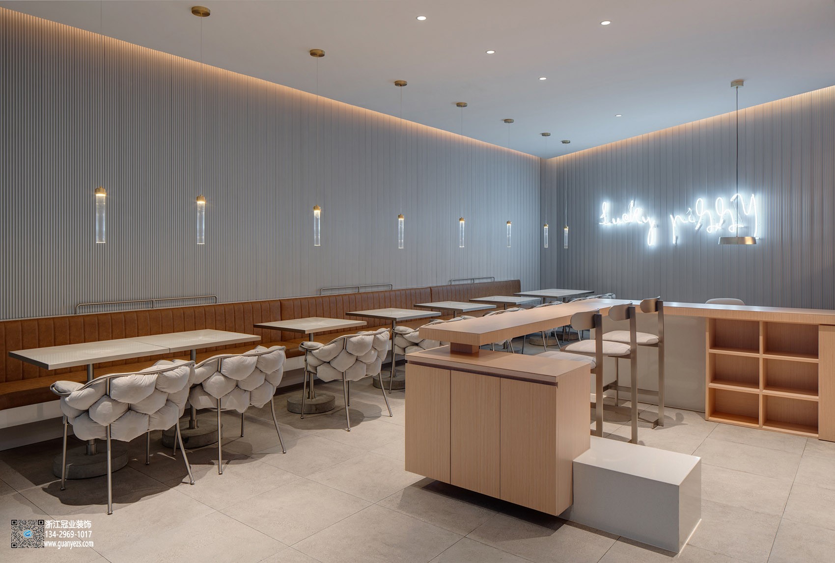 杭州輕食餐廳裝修設(shè)計